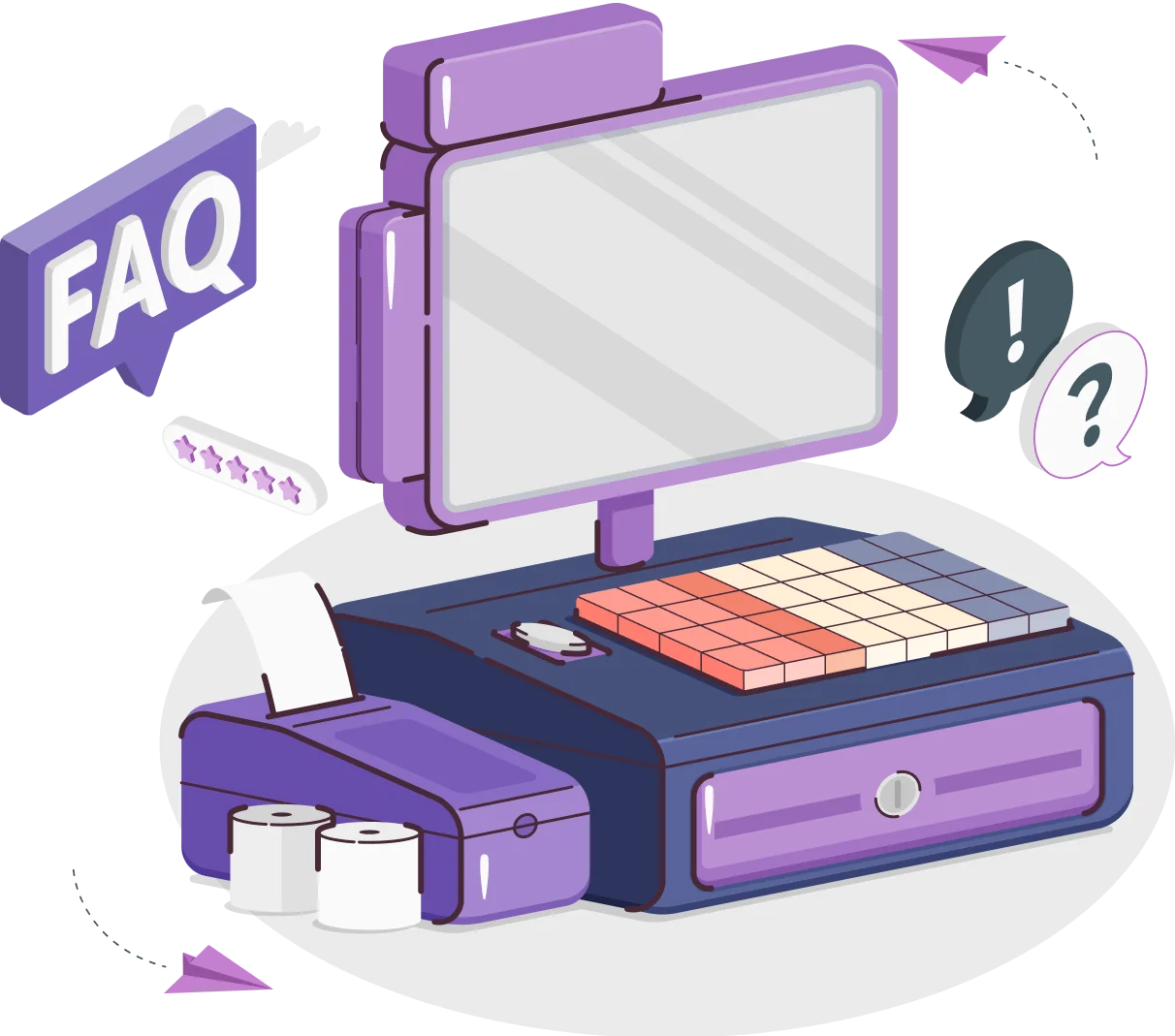 image of faqs section